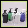 Garrafa bomba de pressão 300ml frasco aplicador de loção com água 300ML frasco de álcool em gel bomba de pressão com clipe frasco PET frasco de loção para banho