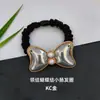 Yingyi Joias DIY Base para Pente de Brocado Song com Tampa Laço Estilo Chinês Tecido Patch Acessórios