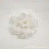 Novas Flores de Tecido 3D de Peônia com Alto Brilho em Organza Acessórios DIY Enfeites de Cabelo Embellishments de Flor para Sapatos e Chapéus