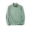 ¡En el producto único! ¡Calor rápido terciopelo cálido! Camiseta interior de forro polar de media cremallera para hombre otoño e invierno para exteriores