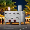 Máquina para hornear batata horno puesto especial artefacto estufa para asar maíz flujo de gas batata asada máquina de batata comercial