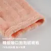 Roupão de Banho V-Neck de Veludo Bolha, Forte Absorção de Água, Secagem Rápida, Roupão Vestível para Banho, Roupão de Banho de Veludo Coral Espesso Macio para Mulheres