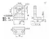 Suporte Fixo para Cilindro Peças Finas de Metal Tipo L Msclb Wib01 Tipo T Msctb Wib11