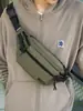 Bolso de Pecho Cuadros Pequeños Color Sólido de Moda, Nuevo Bolso Cruzado Deportivo para Exteriores de Moda para Estudiantes, Riñonera Ligera Unisex para Teléfono