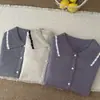 Cárdigan de Punto Estilo Coreano con Solapa y Botones de Corazón para Mujer, Botones de Perla, Abrigo Suéter Versátil