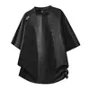 Nueva Camiseta de Manga Corta de Secado Rápido de Verano para Hombre, Sensación Fresca de Seda de Hielo, Tallas Grandes M-8XL, Múltiples Imágenes