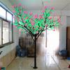 Suministro de Ventas Directas de Fábrica Luces de Paisaje Luces LED de Árbol Lila Hojas Verdes Flor Lila Rosa Árbol de Hoja de Ciprés LED