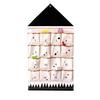 Comercio Exterior Popular Cuenta Regresiva de Navidad 24 Bolsillos Bolsa Colgante de Regalo Calendario de Cuenta Regresiva Navideña