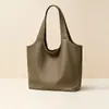 Bolso Tote de Piel Suave con Gran Capacidad, Estilo Minimalista, Adecuado para el Trabajo, Incluye un Billetero, Personalizable con tu Propio Diseño