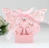 Caja de dulces dorada con mariposa hueca para boda Amazon caja de embalaje de dulces de chocolate venta al por mayor Shenzhen