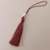 Pingente de Borla Nova Pérola Guanshan Yue 8CM Espinho Marcador de Página Leque Redondo Joias Hanfu Embalagem Cheongsam Caixa de Presente Espinho