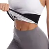 Cinto de sauna para yoga esportivo que induz o suor para mulheres, modelador de cintura que induz o suor, cinto de treinamento de cintura