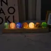 Adornos de Cuentas de Vidrio de Colores Transfronterizos, Bolas de Vidrio Sólidas Luminosas, Luces Nocturnas, Decoraciones de Escritorio para el Hogar, Regalos Festivos