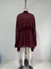 Otoño/Invierno 2026 Nuevo Transfronterizo Europeo y Americano Temperamento Elegante Vestido de Gasa Moda Camisola Interior Conjunto de Dos Piezas