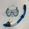 Produtos Profissionais para Esportes de Mergulho Atacado Óculos de Mergulho Tubo de Respiração conjunto Equipamento de Snorkel Integrado HD Anti-neblina Proteção Nasal