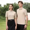 Camisa polo de manga curta tipo algodão piquet, novo modelo de verão, respirável e de secagem rápida, estilo unissex, suporta impressão e bordado