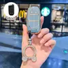 Adecuado para fundas de llave de Jeep: Renegade, Compass, Grand Cherokee, Commander, hebilla de carcasa de alta gama para mujer