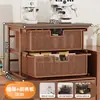 Suporte para máquina de café, organizador de mesa em camadas, porta-cápsulas de café tipo gaveta, porta-xícaras de café e copos de água