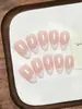 Uñas de Color Sólido Estilo Francés Forma de Almendra Transfronterizas, Simples y Aclarantes, Arte de Uñas Estilo Ins de Comercio Exterior, Puntas de Uñas, Uñas Postizas