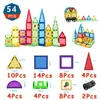 Venta al por mayor del fabricante 6.5cm Azulejos Magnéticos de Colores con Ventana Piezas Sueltas Set de Recarga Juguetes Educativos para Niños Niños y Niñas Bloques de Construcción Ensamblaje