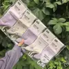 Calcetines Deportivos Todo en Uno de Algodón a Media Pantorrilla para Mujer y Hombre Qianzufang Estilo Coreano Fresco Versátil para Viajes Diarios 26 Otoño/Invierno Calcetines de Algodón