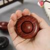 Ziguang Manillar de Sándalo Pieza de Madera Balón de Mano Juego Mano Giro Manillar Pieza Talla Madera Balón de Mano Juego Balonmano