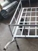 Carro de tigre resistente, carretilla de mano de dos ruedas, carrito pequeño, carro de arrastre, remolque, portador de carga tirado a mano, vehículo de transporte resistente