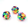 Pelota de Juguete para Mascotas, Juguete de Goma TPR para Perros, Juguete Interactivo con Sonido para Perros, Pelota Luminosa, Set de Juguetes de Entrenamiento para Perros