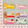 Nuevas Letras de Animales de Dibujos Animados Creativo DIY Pegamento Crema Pasador para el Cabello Funda para Teléfono Móvil Accesorios de Resina Taza de Agua Pasador para el Cabello Joyería