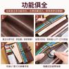 Cartera larga para hombre con hebilla larga directa de fábrica, cuero, gran capacidad, multicard, capa superior de cuero, para hombre