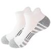 Meias masculinas de corrida ao ar livre transfronteiriças meias masculinas de felpa com malha absorvente de suor respirável badminton caminhada atacado