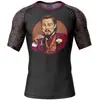 Verano 2024 Nuevo Comercio Exterior Europa y América Amazon Poceli Elfo Sueño Camiseta de Manga Corta Estampada Cuello Redondo Ropa de Fitness