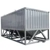 Suministros del Fabricante Almacén Horizontal de Cemento Personalizado 50-200 Toneladas Estación de Mezcla de Concreto Almacén de Almacenamiento de Tanque de Cemento Básico Gratuito