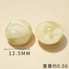 Botones Plásticos de Colores con Base Alta y Acabado Brillante con Forma de Hongo para Abrigos de Mujer y Niños, Suéteres, Cárdigans de Punto, Botones Decorativos Cosidos a Mano