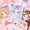Xinmo Girl Libro de Pegatinas para Uñas Creativas Dedos Hada Hecho a Mano Material DIY Pegatinas Escena Miniatura Soporte Dropshipping