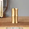 Porta incienso de latón para hacer peticiones, Tubo para incienso, Soporte para varillas de incienso, Tubo de almacenamiento de incienso de cobre, Tubo para incienso para hacer predicciones, Tubo para adivinación