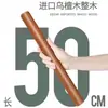 Rolo de Massa de Madeira Maciça Doméstico Extra Grande Espessado Sandália Rolo de Massa Rolo de Massa para Pele de Dumpling Cozinha Produtos de Fábrica Peça Única Atacado