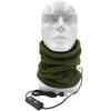 Bufanda caliente de invierno nueva transfronteriza cálida para hombres y mujeres usb directo de fábrica felpa más terciopelo doble color calefacción circunferencia
