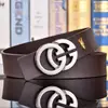 Cinturón de Cuero para Hombre de Moda Celebridad de Internet Tiktok Cinturón de Piel de Vaca Casual para Hombre Transfronterizo Cinturón Negro para Pantalones Hombres Cuadros