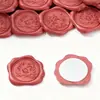 Carimbo de Selo de Cera, Adesivos de Selo de Cera em Relevo 3D para Envelopes, Moedas de Cera, Cartas de Amor, Convites, Folhas de Cera Autoadesivas para Casamento
