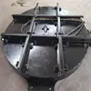 Plataforma Giratoria de Vía de Servicio Pesado Cambio de Ciclo de Vagón Minero Dirección Eléctrica Hidráulica Tipo Plataforma Giratoria