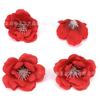 Flores de Camélia Simuladas 5cm DIY Artesanal Adereços de Fotografia Acessórios de Cabelo Headwear Hanfu Decoração de Casamento Casa Chapéu de Bolo