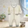 26 Pelele de Verano Delgado para Bebé Malla Transparente Manga Larga Traje para Gatear con Puños en Tobillos Talla 66-80