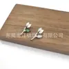 Jiangtitanium F136 Clavo de Hueso de Oreja de Titanio Tulipán Incrustado con Circonita Transfronterizo Cuerpo de Aleación de Titanio G23 Joyería para Piercing Clavo de Oreja