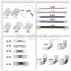 Tira de Luces LED Sin Soldadura Hebilla de Cristal 2P 3P 4P 5P 6P Cable de Conexión de Tira de Luces de Placa a Línea Rgb Placa a Placa