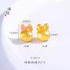 Acessórios diy de ouro vietnamita de longa data Ping An Buddha's head lucky bag Daji Wangcai through hole dog Laicai chain women