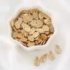 Materiales para Pulseras DIY para Atraer Riqueza y Buena Fortuna, Colgante de Amuleto de la Suerte, Accesorios Dorados, Joyería para Pulseras, Accesorios de Colgantes