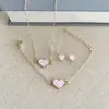 Nueva joyería europea y americana para mujer, moda con temperamento personalizado, collar de circonita con diamantes de imitación, pendientes, anillo, reloj, accesorios.