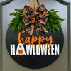 Venda Quente Transfronteiriça Feliz Halloween Fantasma de Madeira Abóbora Pendurado Decoração de Atmosfera Festiva Festa Decoração de Festa