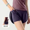 Novos shorts de yoga para mulheres, roupas esportivas para fitness, que valorizam a silhueta, respiráveis, para atividades ao ar livre, anti-exposição, leves, de secagem rápida, roupas de fitness